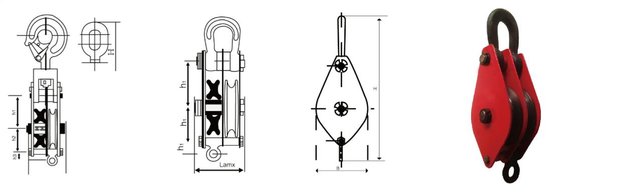 Double-Sheave Pulley