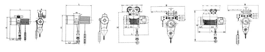 CD1 Electric Wire Rope Hoist