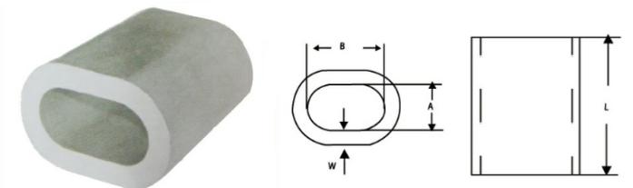 Aluminium Ferrules DIN3093